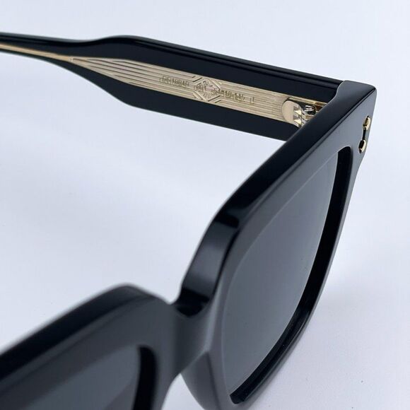 NEW Gucci GG1084S 001 Black Grey Square Unisex Sunglasses - Picture 12 of 15